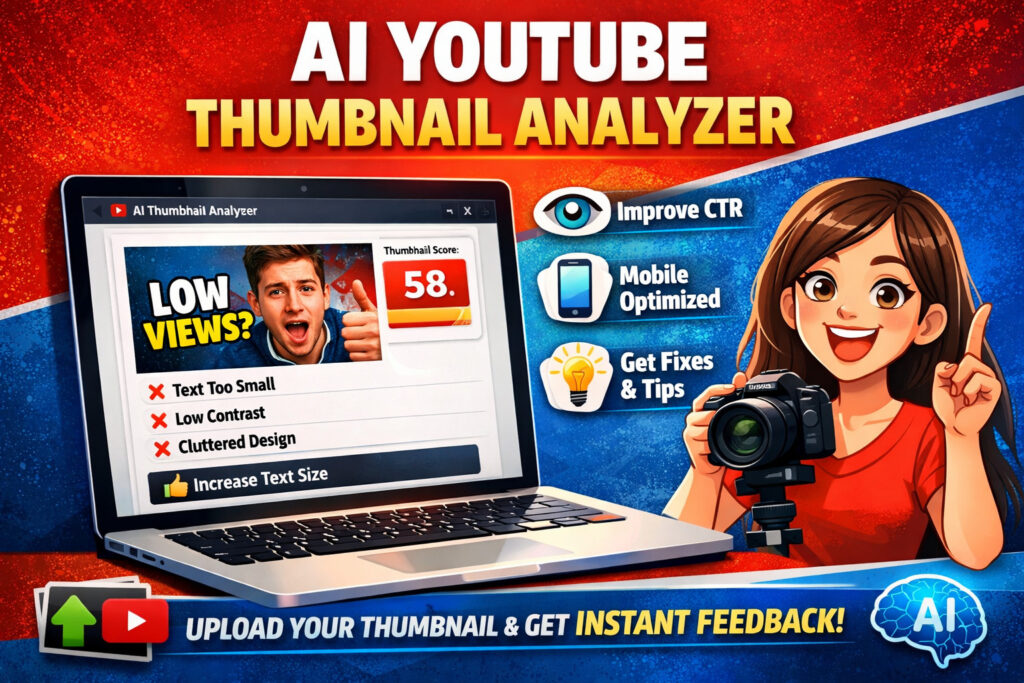 AI YouTube Thumbnail Analyzer