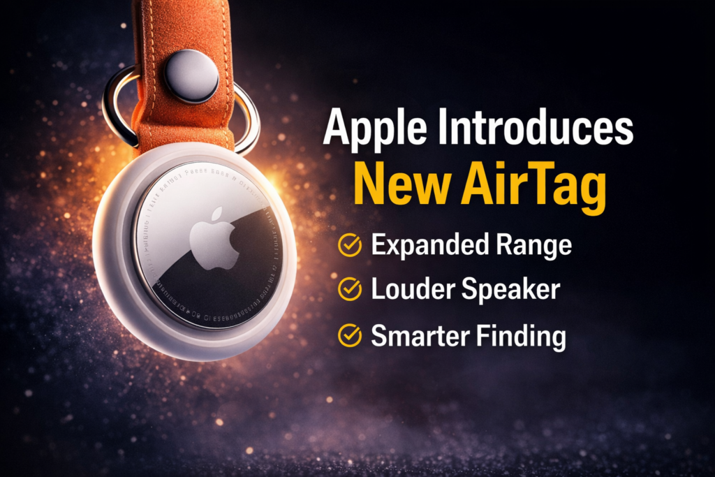 Apple introduces new AirTag