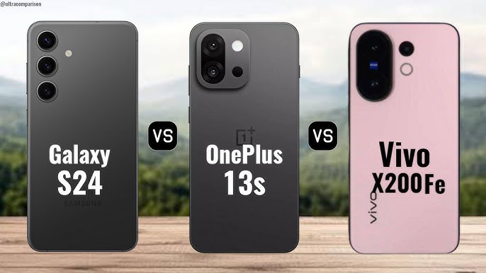 OnePlus 13s vs Vivo X200 FE vs Samsung Galaxy S24: In-Depth Camera Comparison
