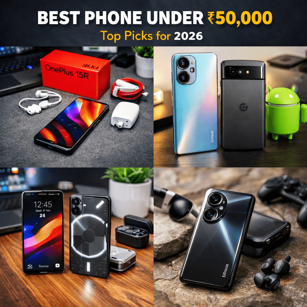 Best Phone Under 50K 2026: Top 7 Smartphones in India?