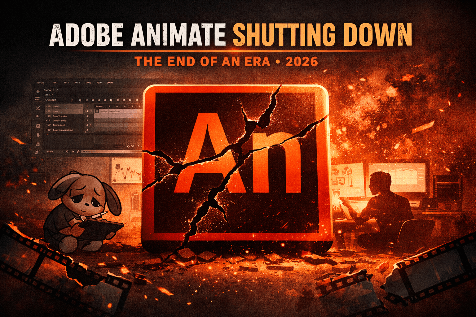 Adobe Animate shutting down