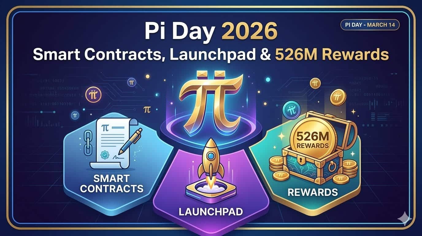 Pi Day 2026: Smart Contracts, Launchpad & 526M Rewards