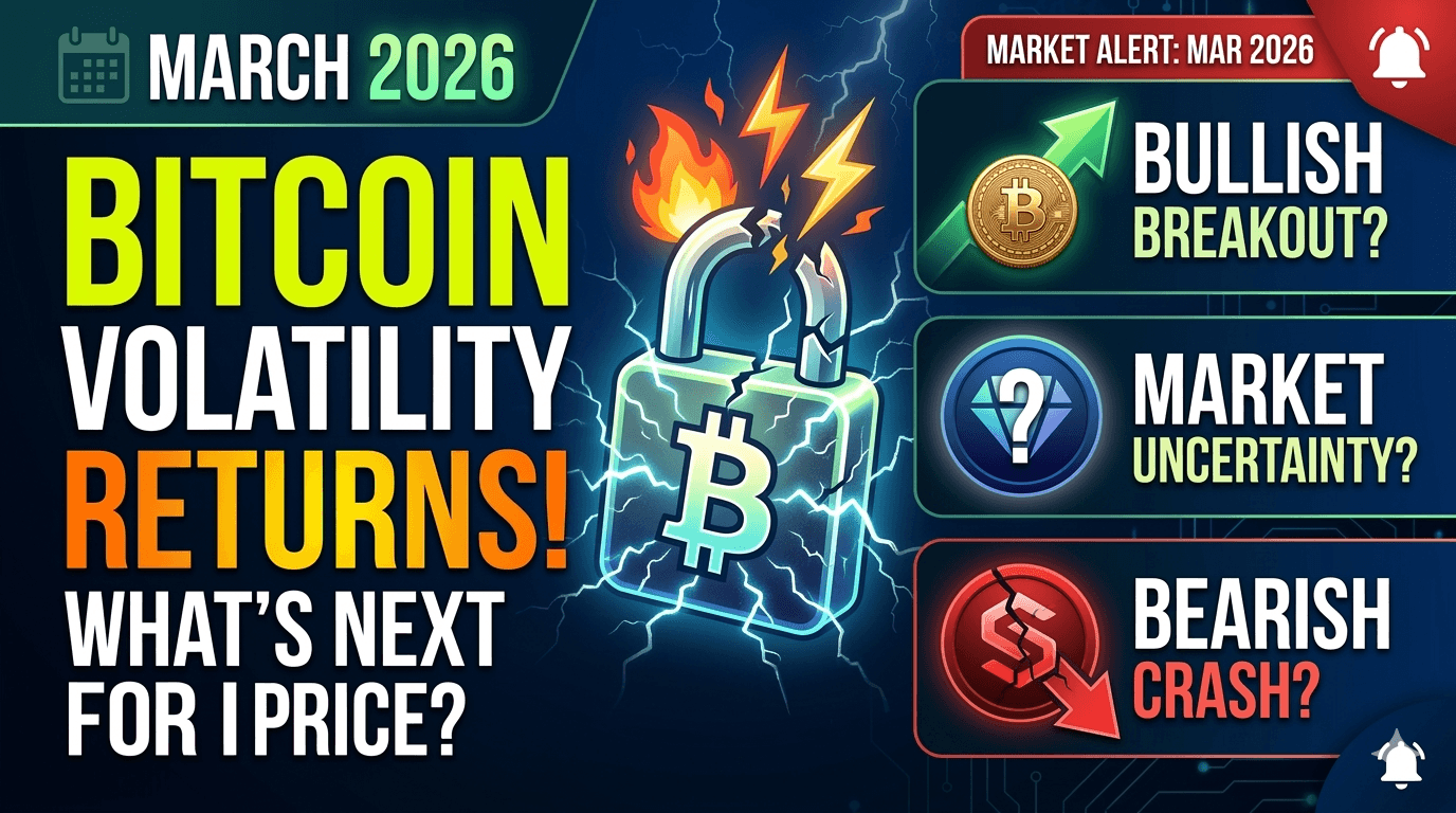 Bitcoin Volatility Returns: What's Next for Price? (March 2026)