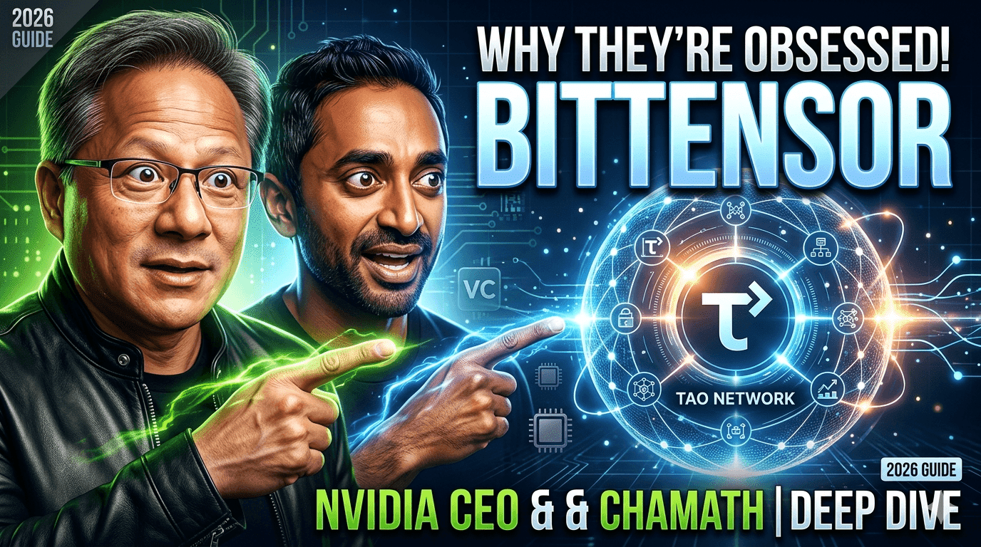 Why Nvidia CEO & Chamath Are Suddenly Obsessed With Bittensor