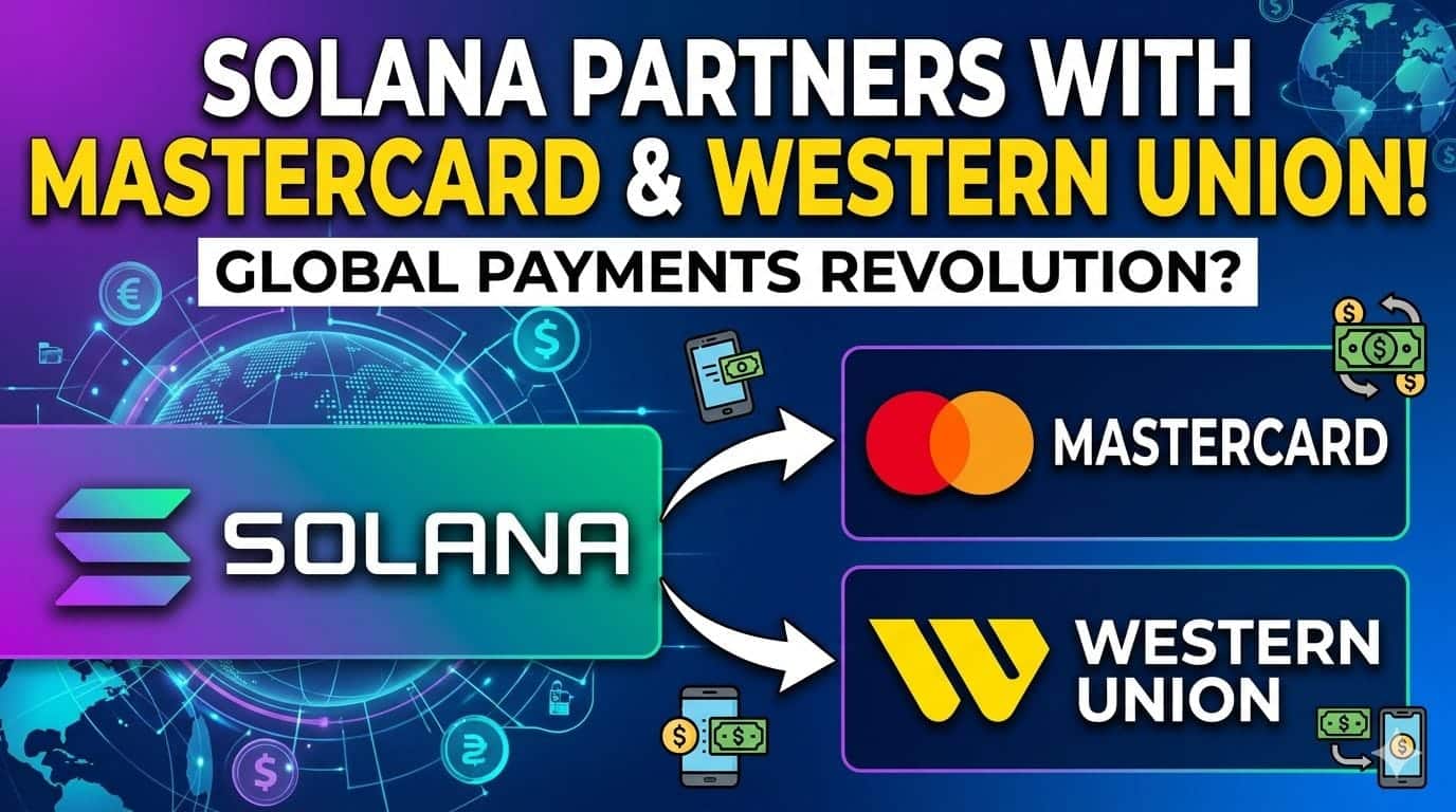 Solana Foundation Partners with Mastercard and Western Union