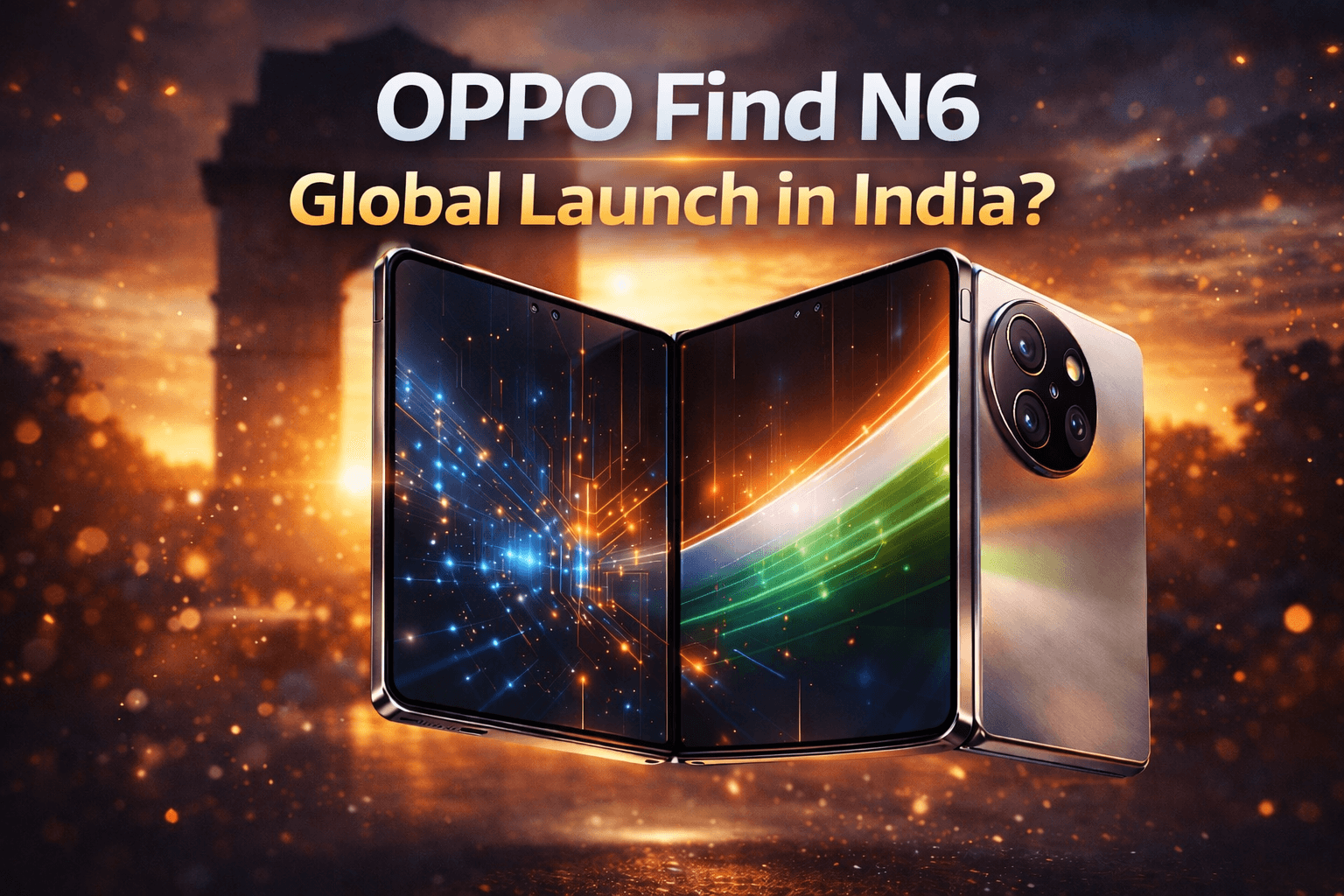 OPPO Find N6 Global Launch in India?
