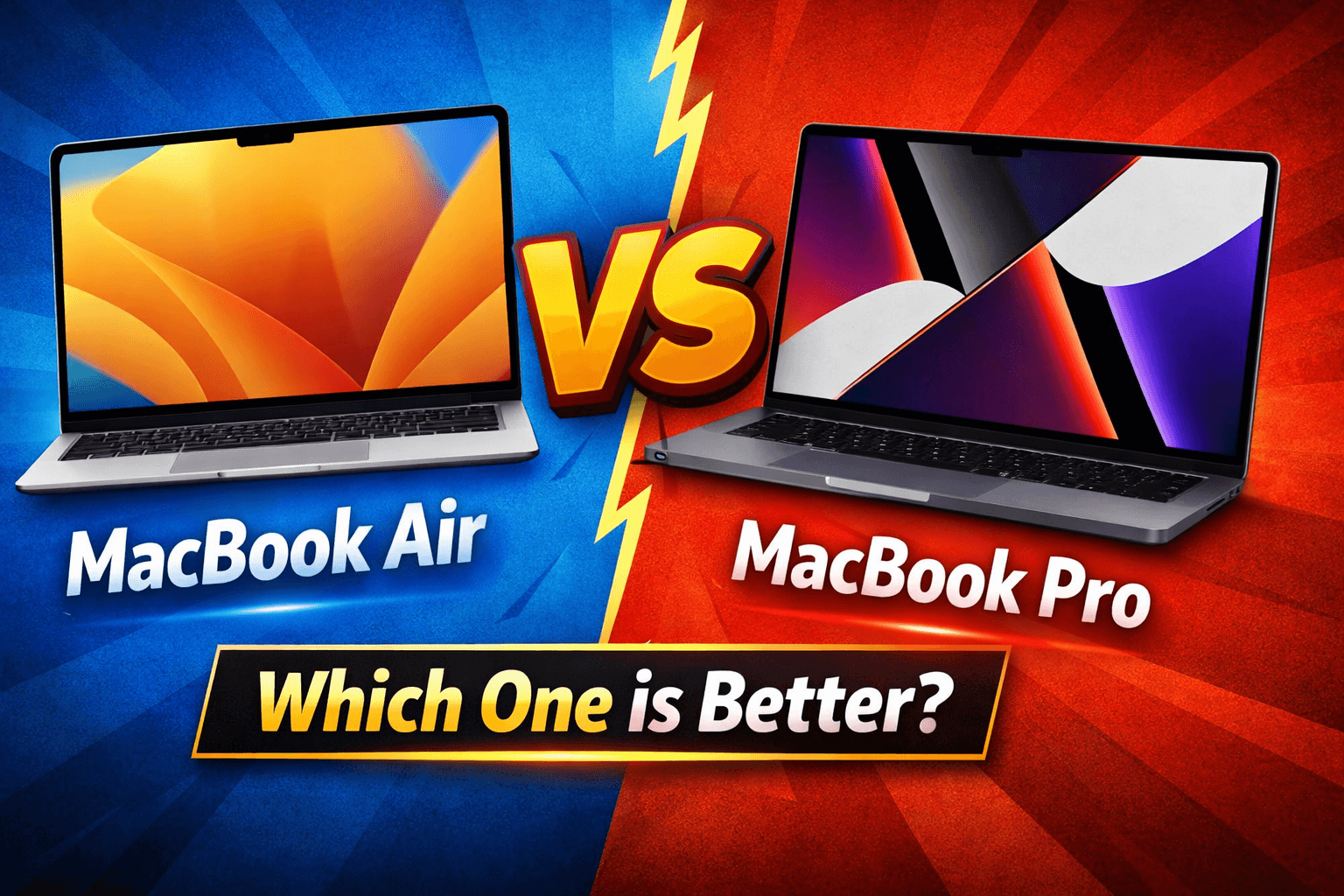Which One is Better, a MacBook Pro or an Macbook Air?