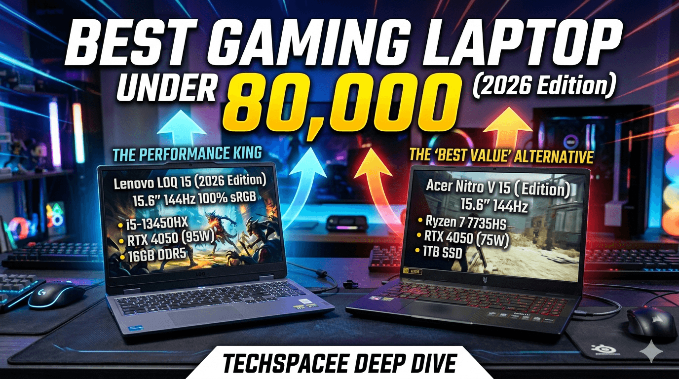 Best gaming laptop under 80000