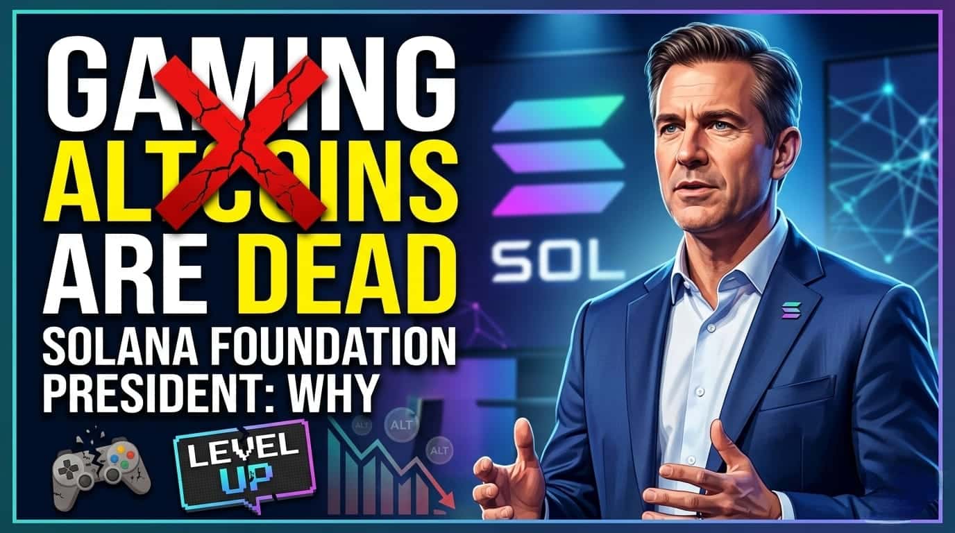 Solana Foundation President: Why “Gaming Altcoins Are Dead”