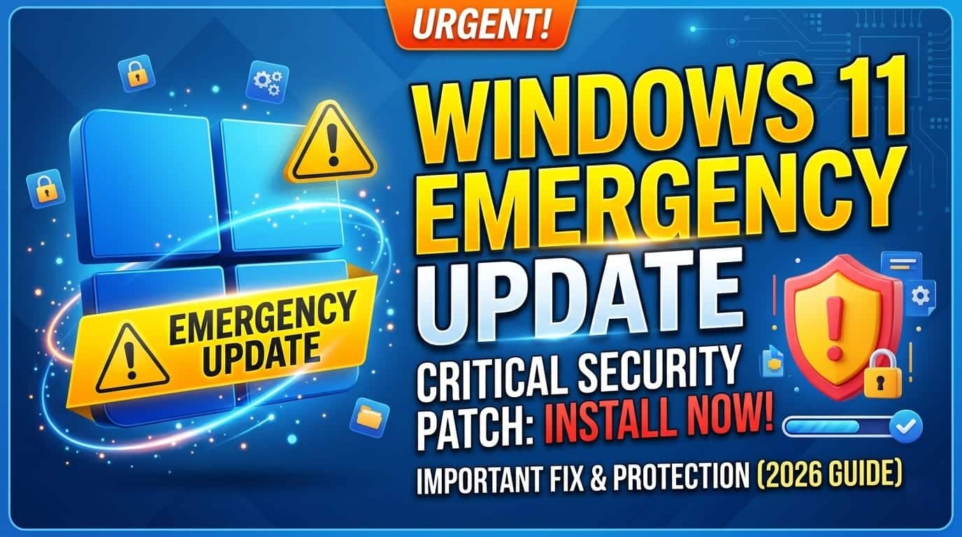 microsoft windows 11 emergency update