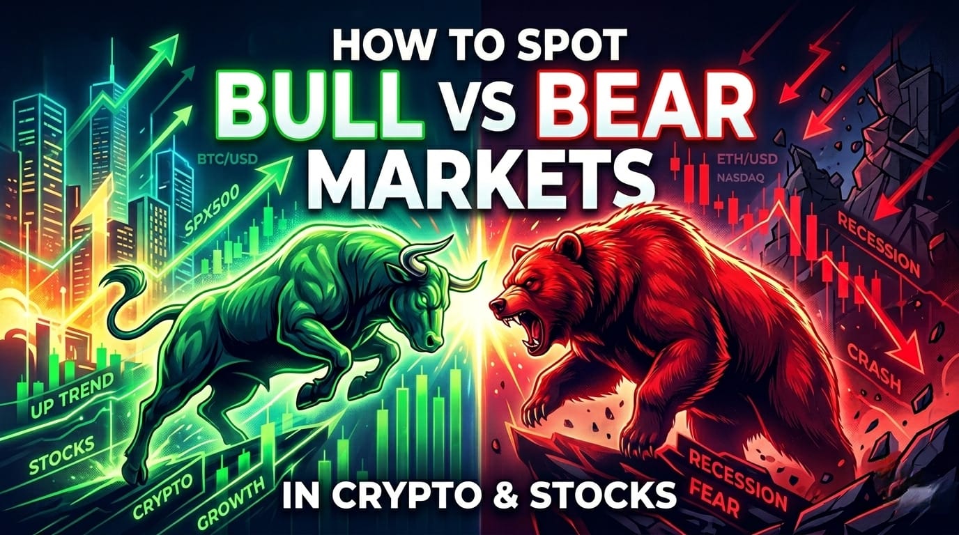 How to Spot Bear vs. Bull Markets in Crypto & Stocks