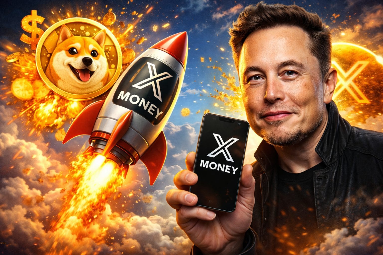 Dogecoin Soars as Musk Confirms X Money Launch
