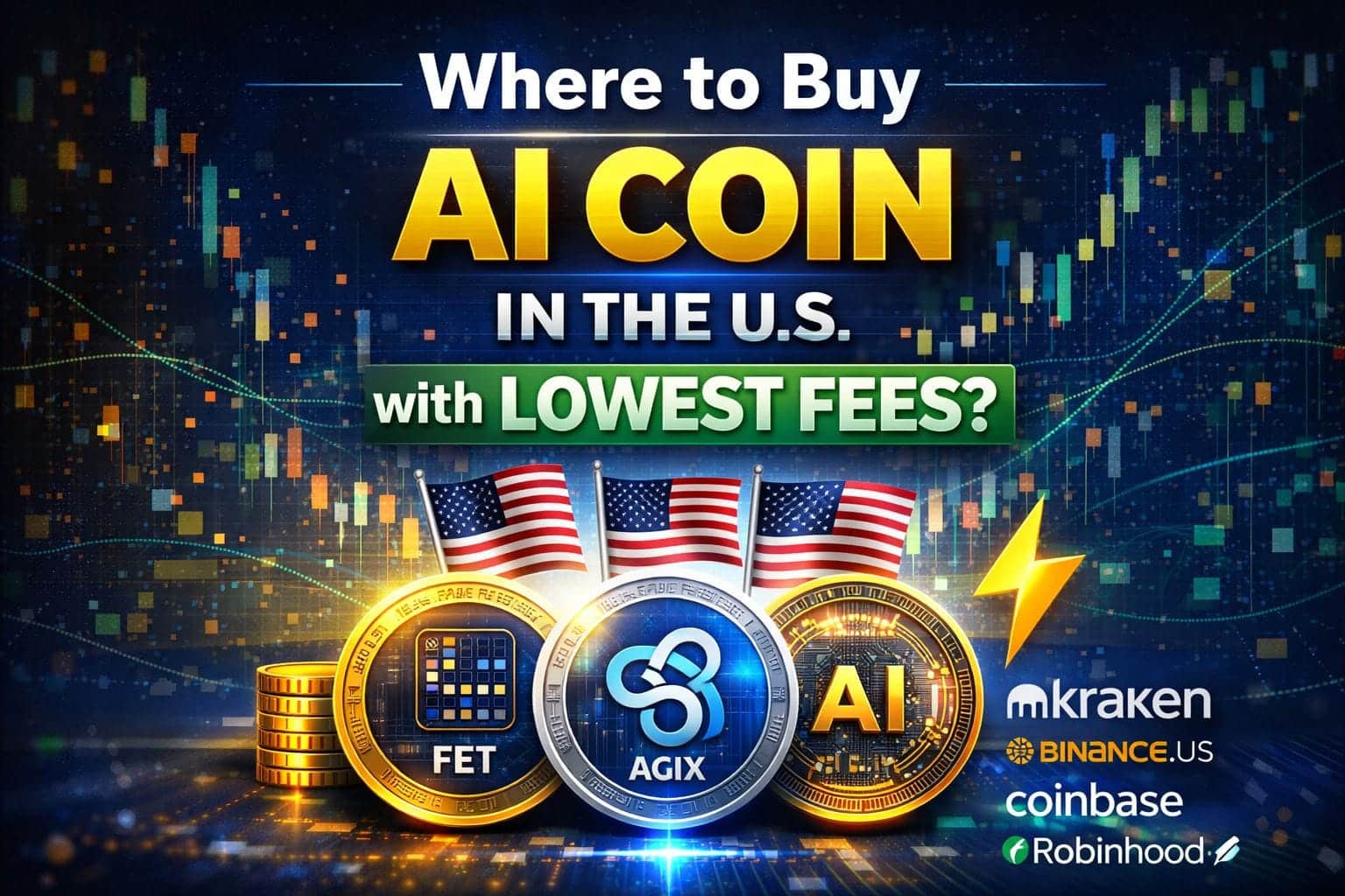 Where to purchase AI coin in the United States with the lowest fees