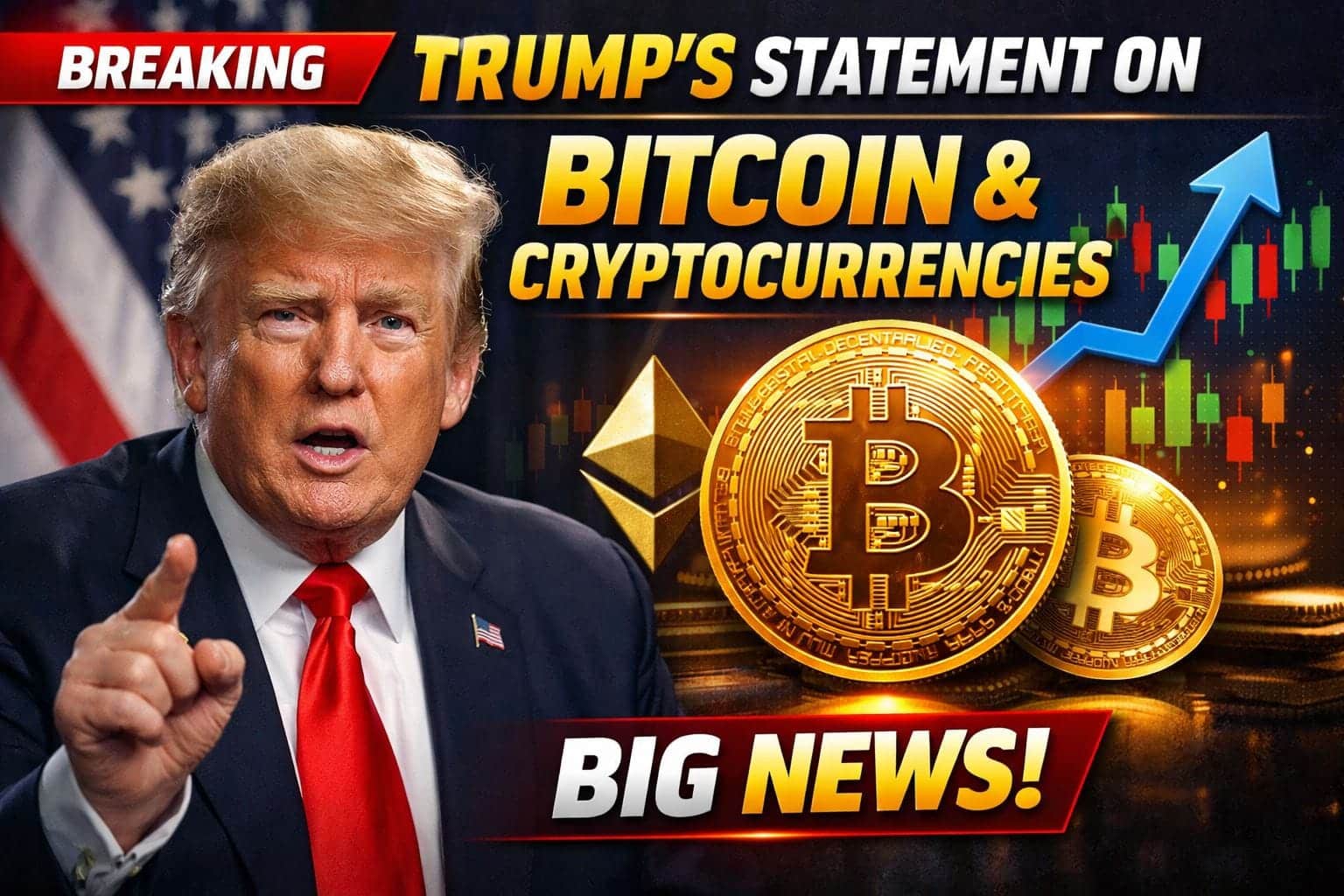 Donald Trump Makes a Statement on Bitcoin and Cryptocurrencies