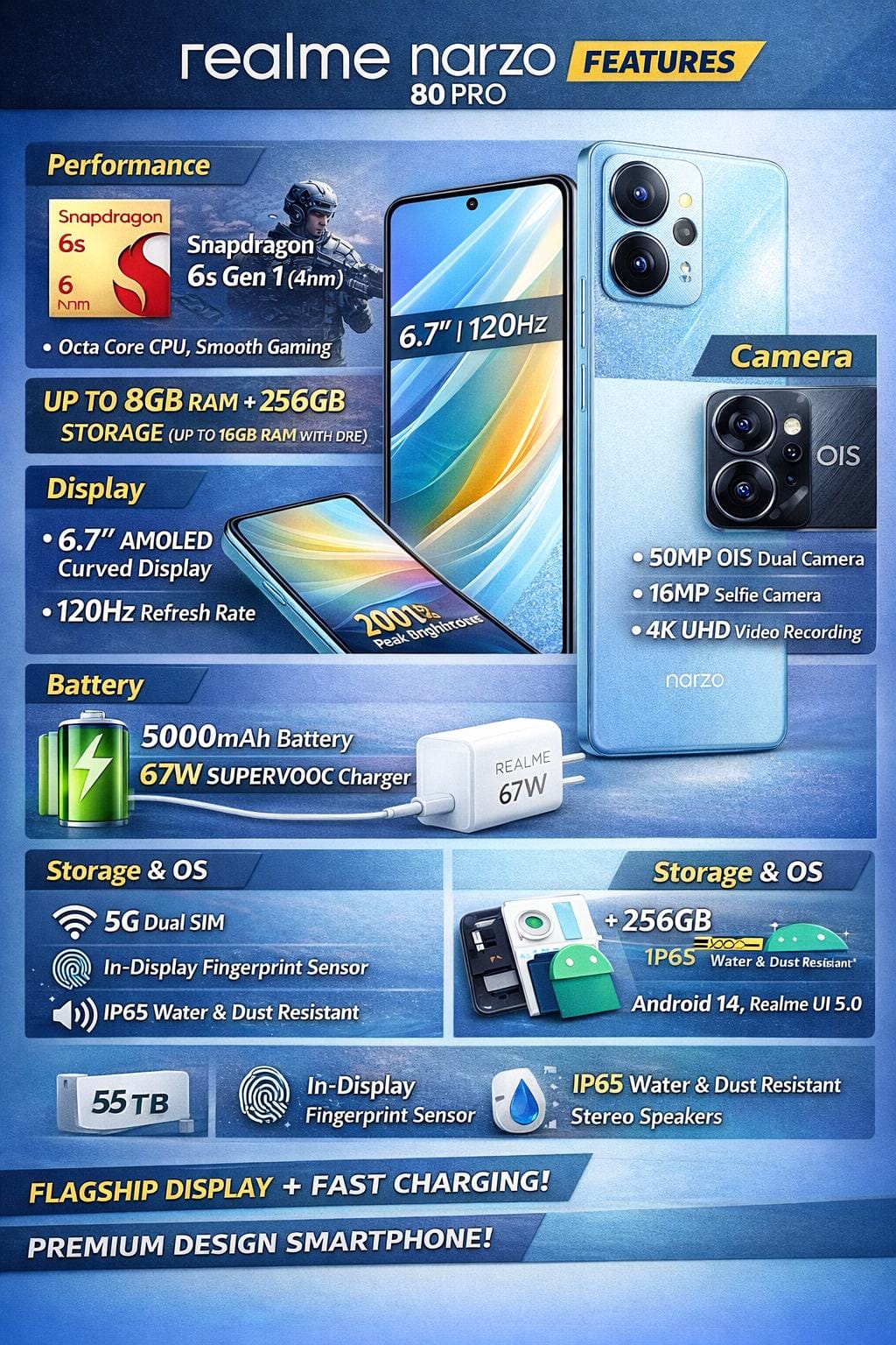 Realme Narzo 80 Pro - best smartphones under ₹15,000 in 2026