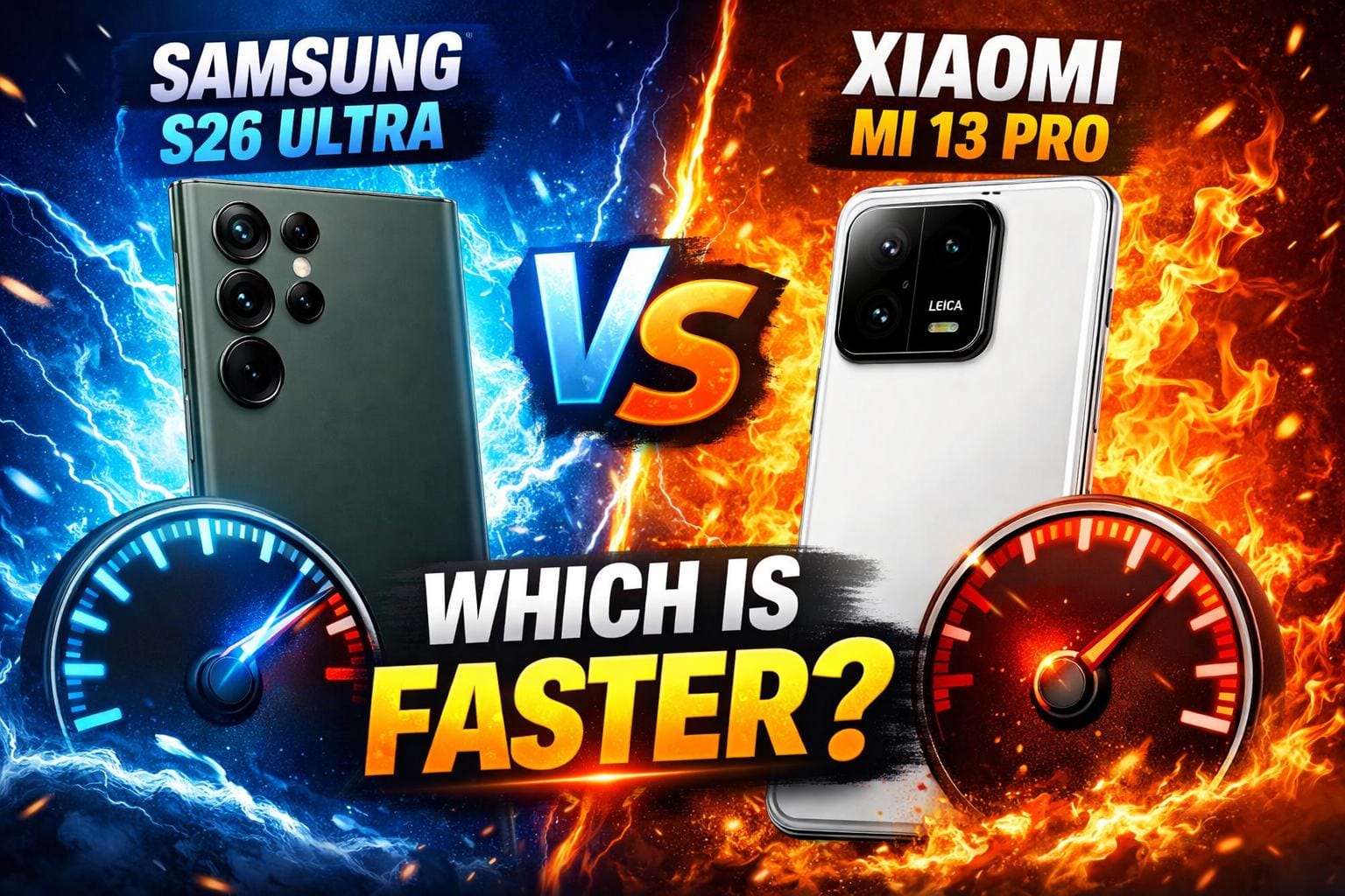 Samsung S26 Ultra vs Xiaomi Mi 13 Pro: Which is Faster?