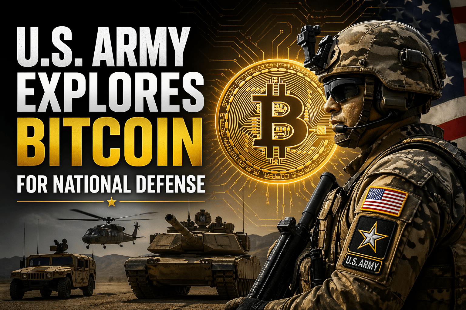 U.S. Army Explores Bitcoin for National Defense