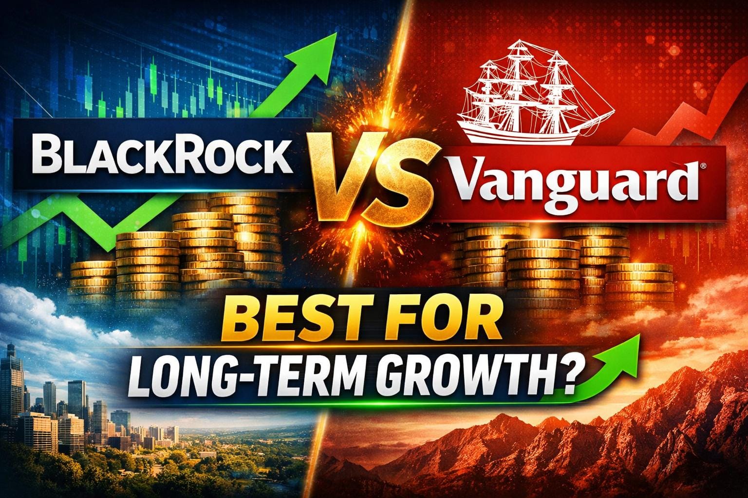Black Rock vs Vanguard funds: which is better for long-term growth