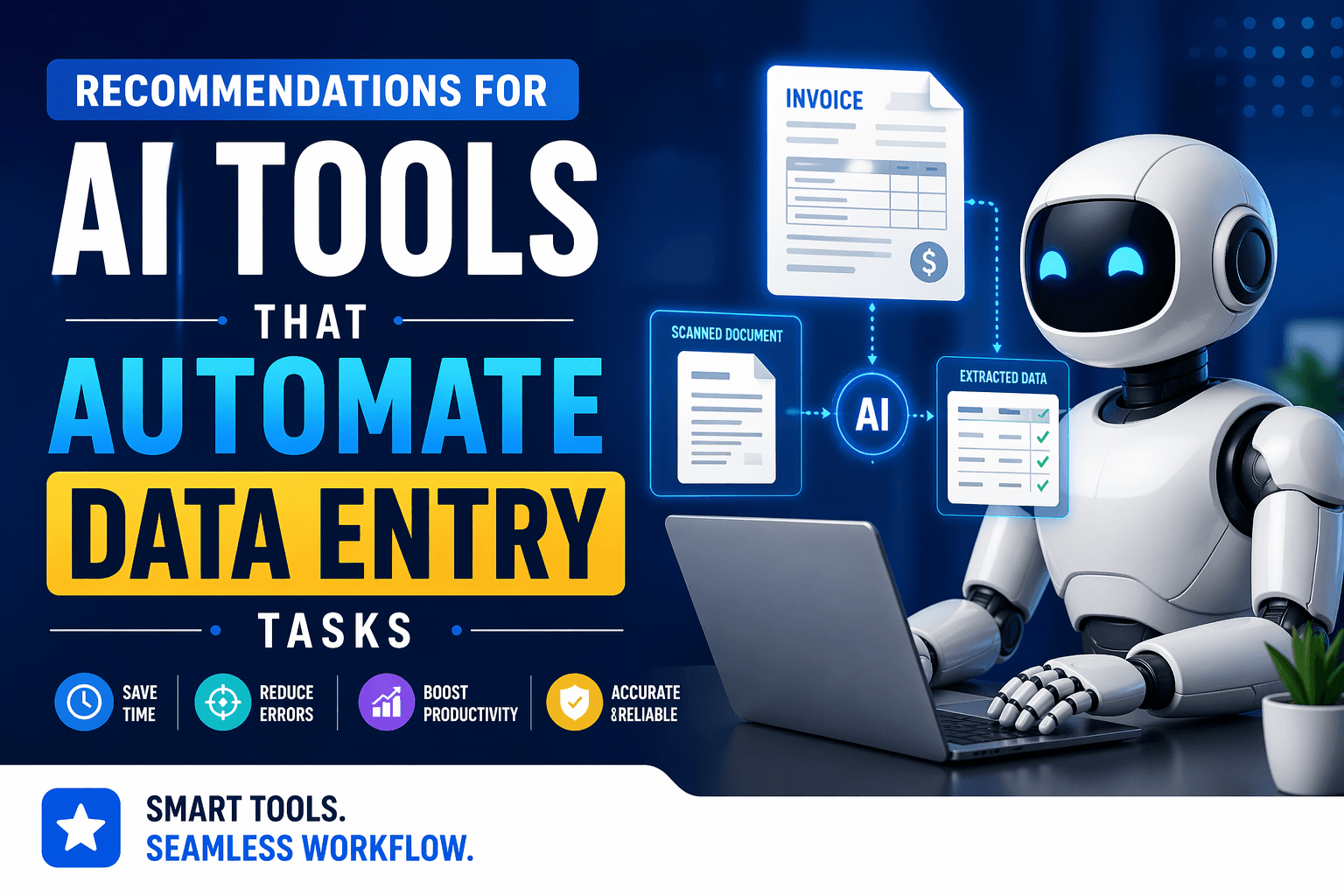 Recommendations for AI tools that automate data entry tasks?