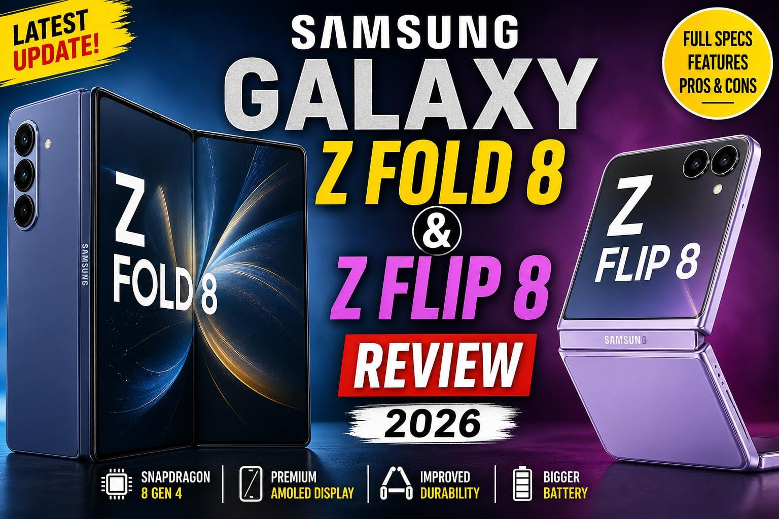 Samsung Galaxy Z Fold 8 review 2026