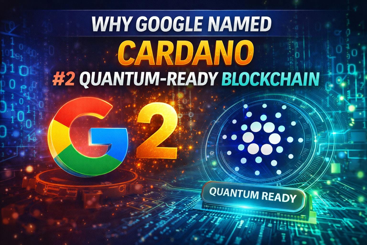Why Google Named Cardano the #2 Quantum-Ready Blockchain