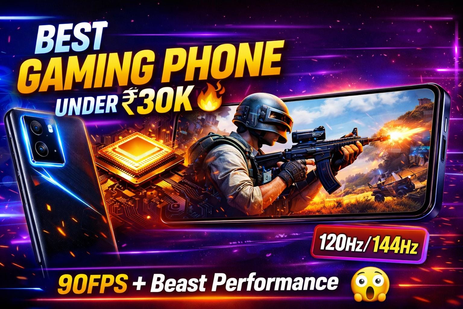 What is the best phone under 30k for gaming performance?