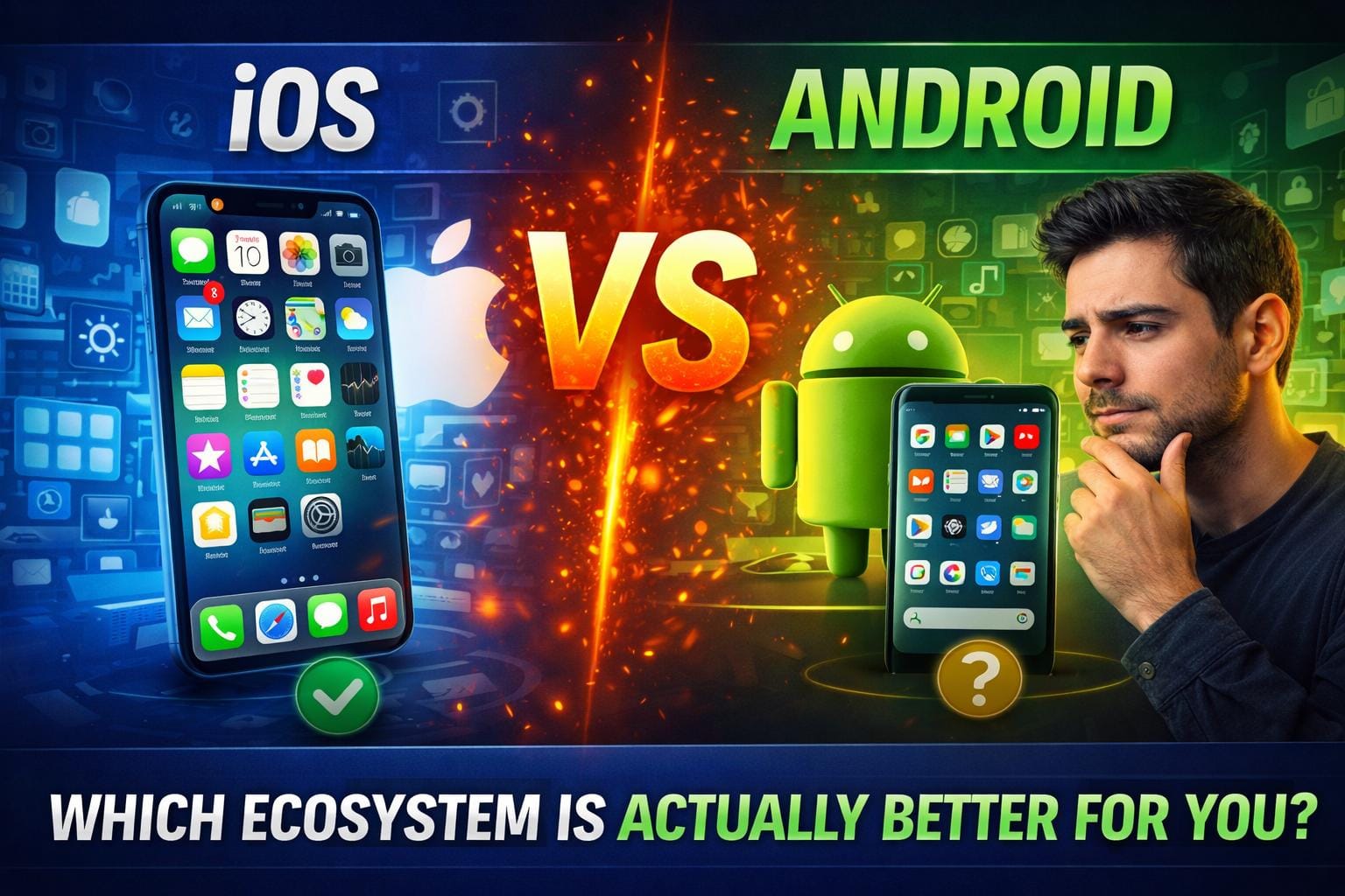 iOS vs. Android: Which Ecosystem is Actually Better for You?