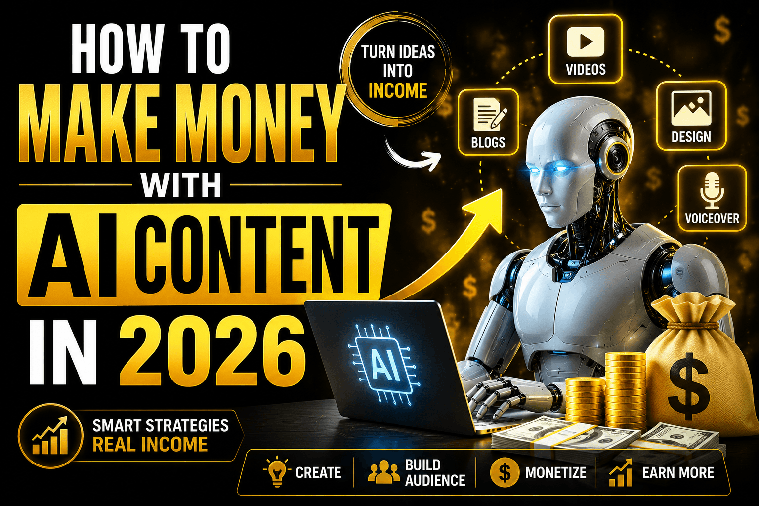 make money with ai content 2026,